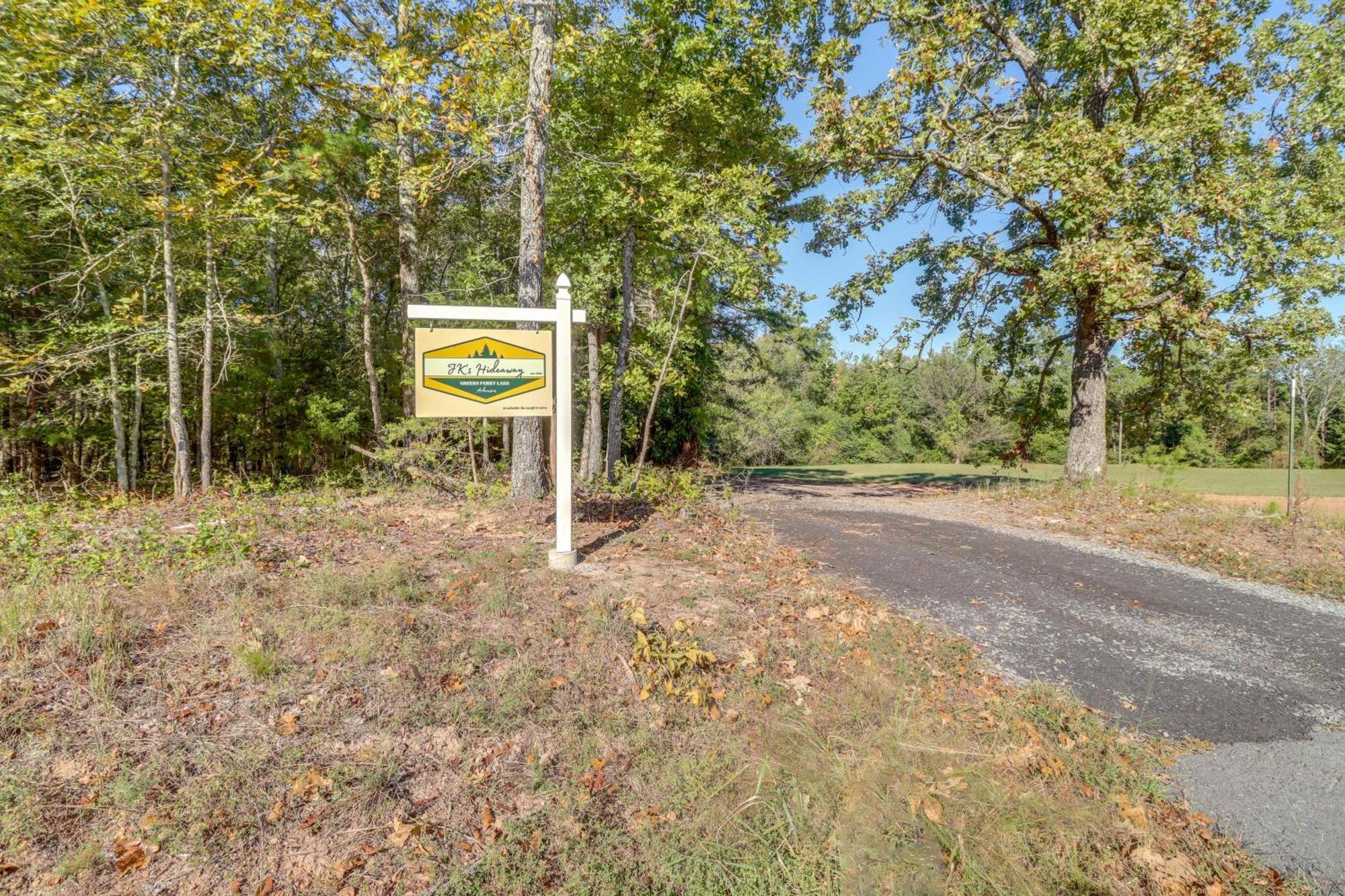 Greers Ferry Hideaway Lake View, Boat Ramp Access Vila Fairfield Bay Exterior foto